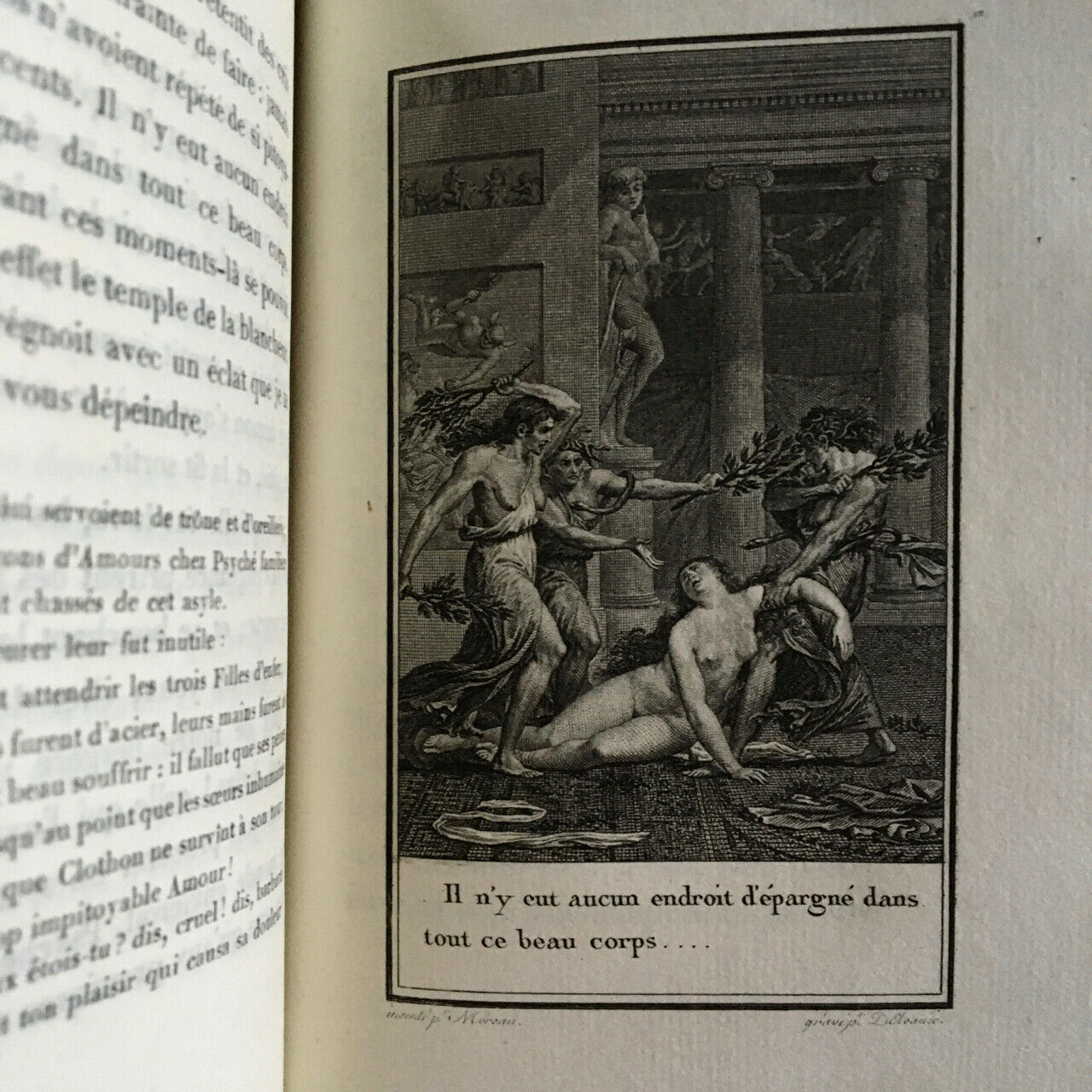 La Fontaine — Amours de Psyché & Cupidon — 2 vol. — ex. n°/100 — Leclere — 1863.