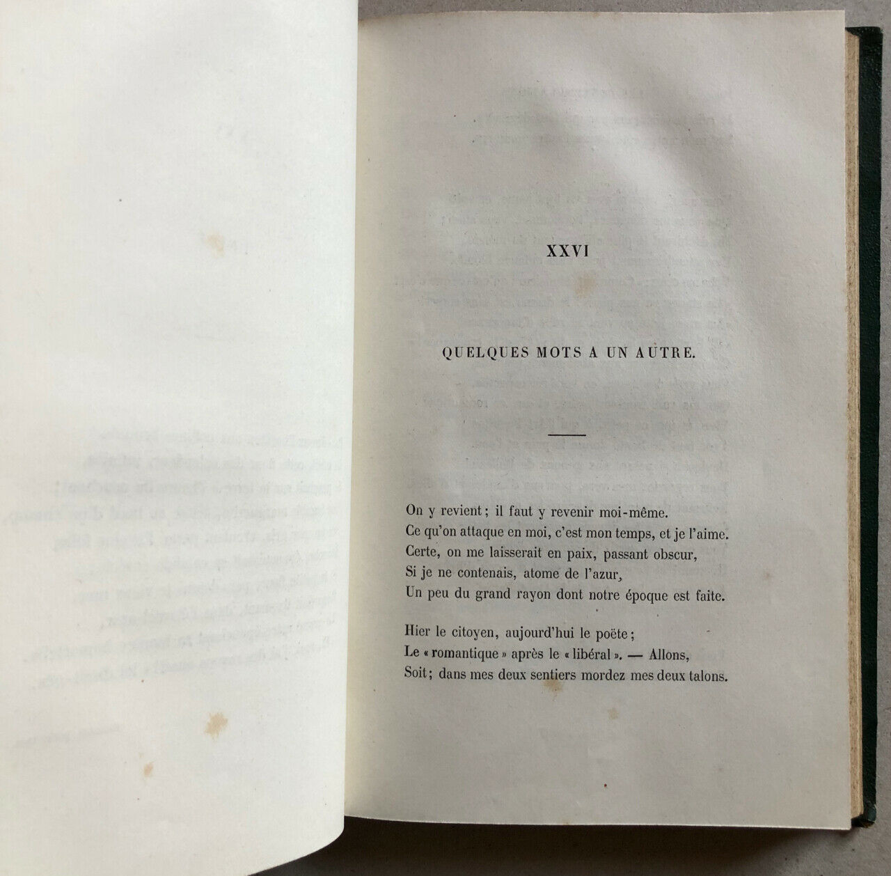 Victor Hugo — Les Contemplations — 2 vol — 2nd ed — Michel Lévy - Hetzel — 1856