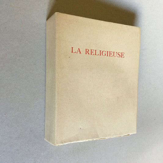 Diderot — The Nun — ill. Bécat — triple suite + original — Larrive — 1947.