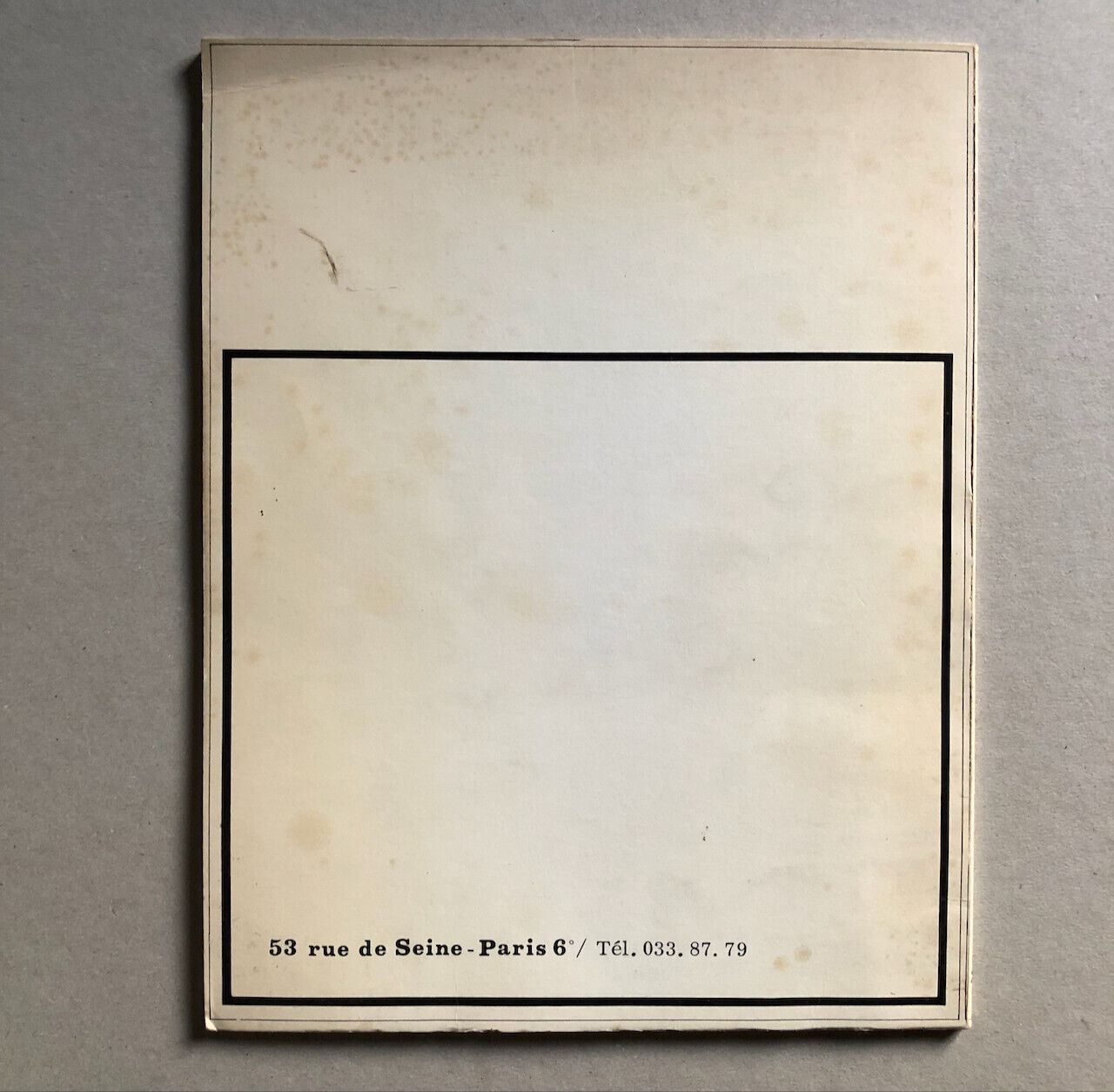 Jean Guiart — Fleuve Sepik Nouvelle Guinée  Lettre manuscrite — Kerchache — 1967