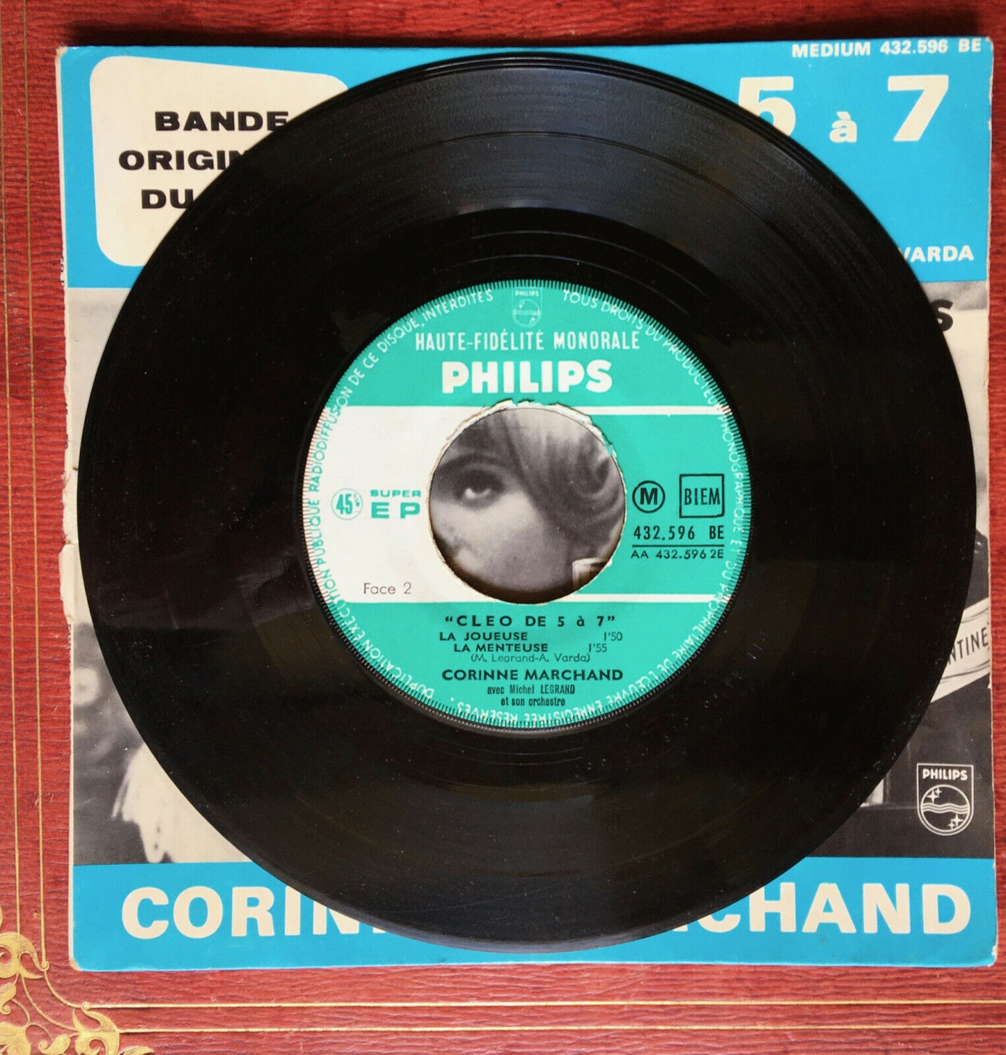 C. Marchand — Cléo de 5 À 7 — Bof soundtrack Agnès Varda Philips 432.596 — 1962