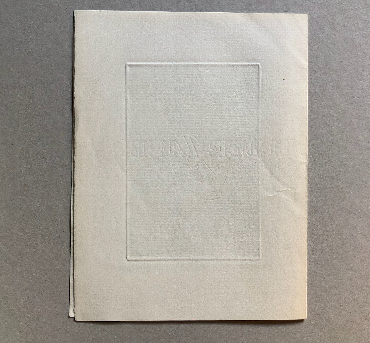 Roger Vieillard — catalogue d'exposition signé & n°/300 — Galerie de France 1954