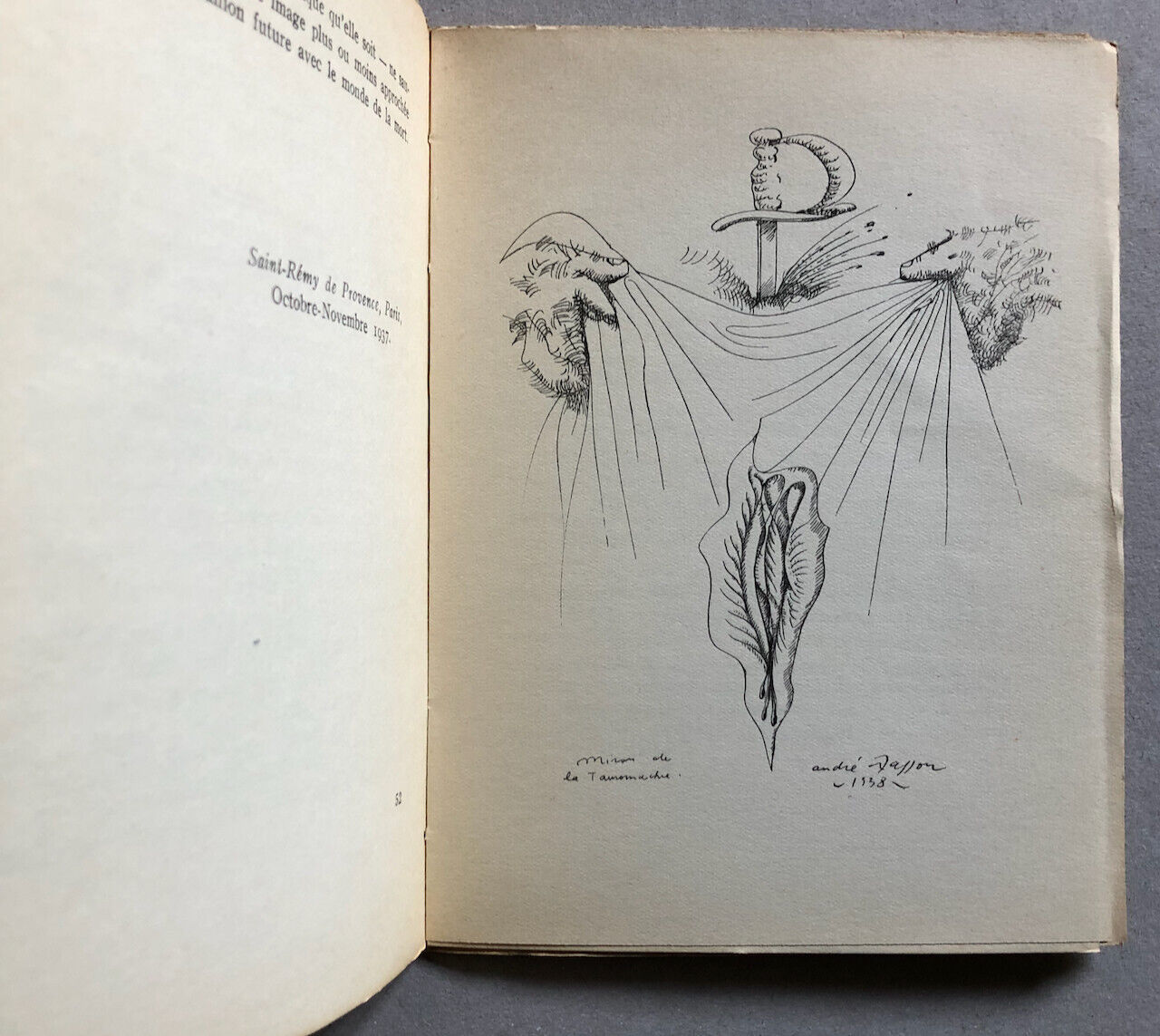 Michel Leiris — Miroir de la tauromachie — ill. André Masson — é.o. — GLM — 1938