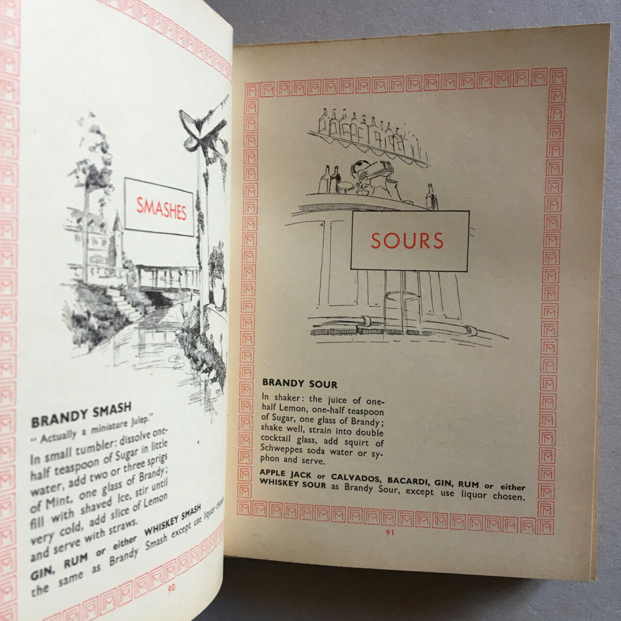 Frank Meier of the Ritz bar, Paris — The Artistry of mixing drinks — original edition —— Fryam Press — 1936.