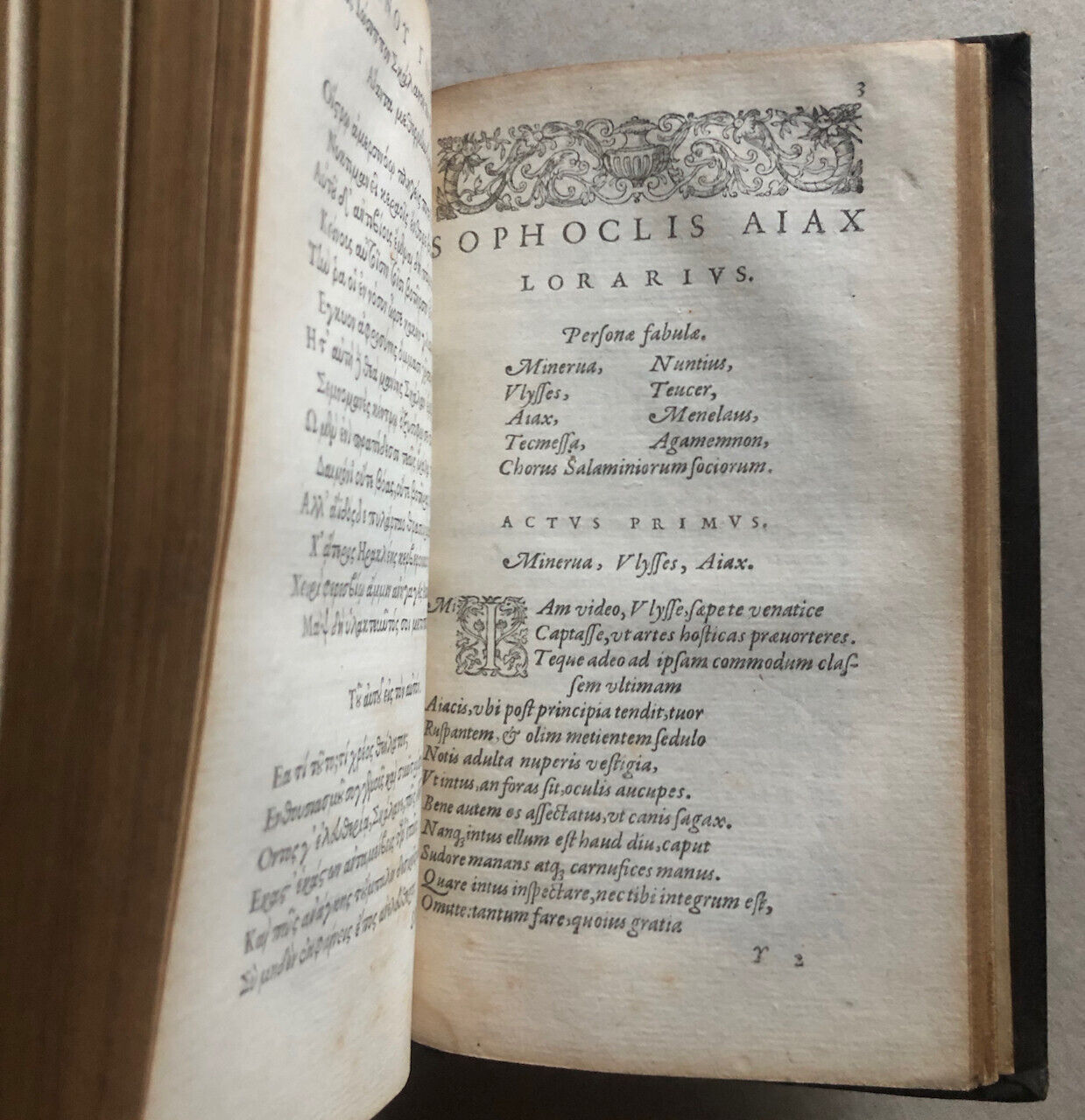 Jules César Scaliger — Viri clarissimi poematum, pars altera + Ajax — Stoer 1574