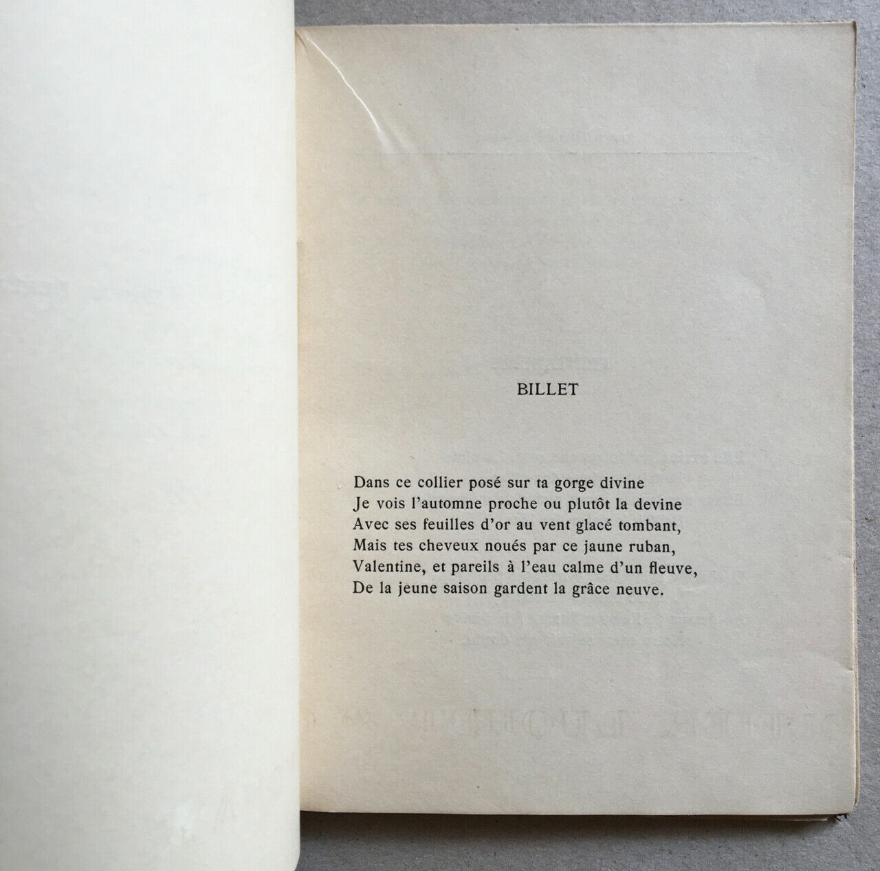 Philippe Chabaneix — Le Poème de la rose et du baiser — É.O.n° — Le Divan — 1923