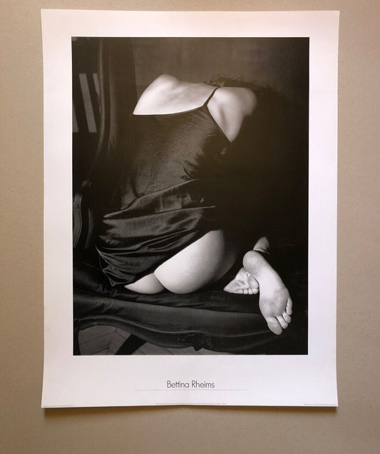 Bettina Rheims — Claudya roulée dans un fauteuil — affiche, poster — 1987.