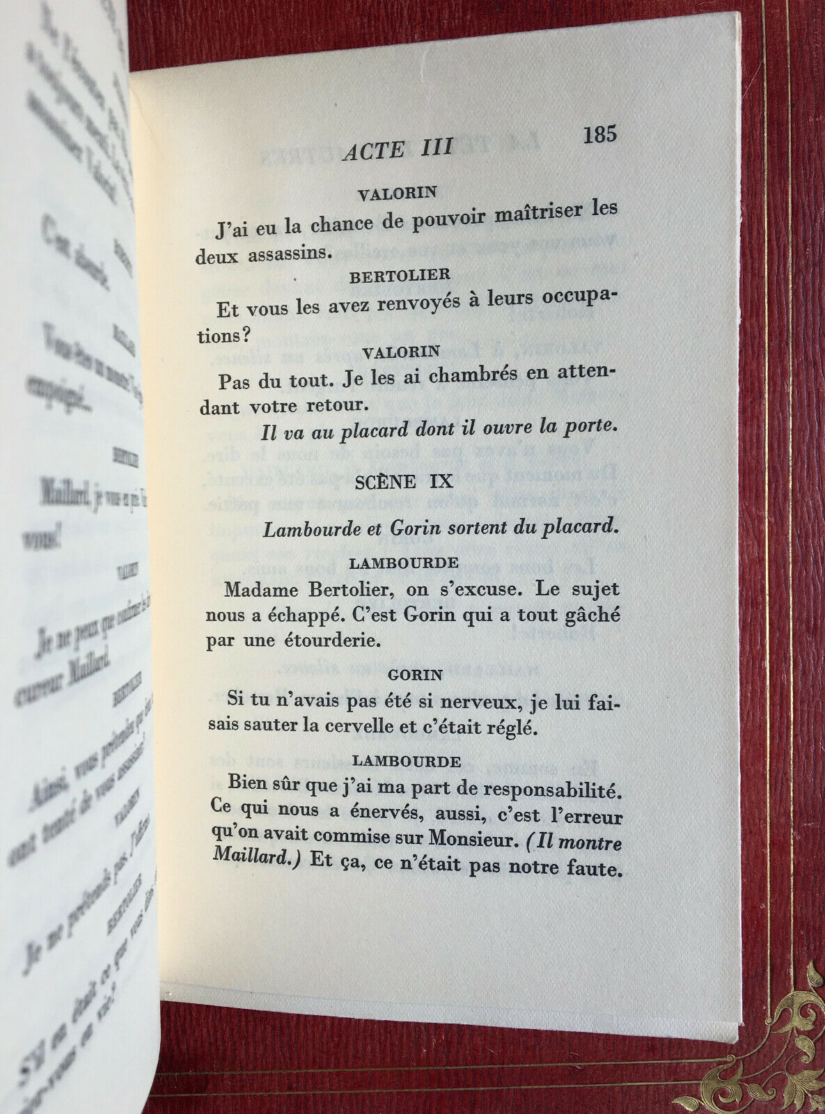 Marcel Aymé — La Tête des autres — É.O. — S.P. — Envoi — Cahiers verts — 1952.