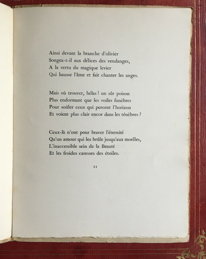 ARMAND GODOY - STÈLE POUR CHARLES BAUDELAIRE - ENVOI - RONALD DAVIS - 1926.