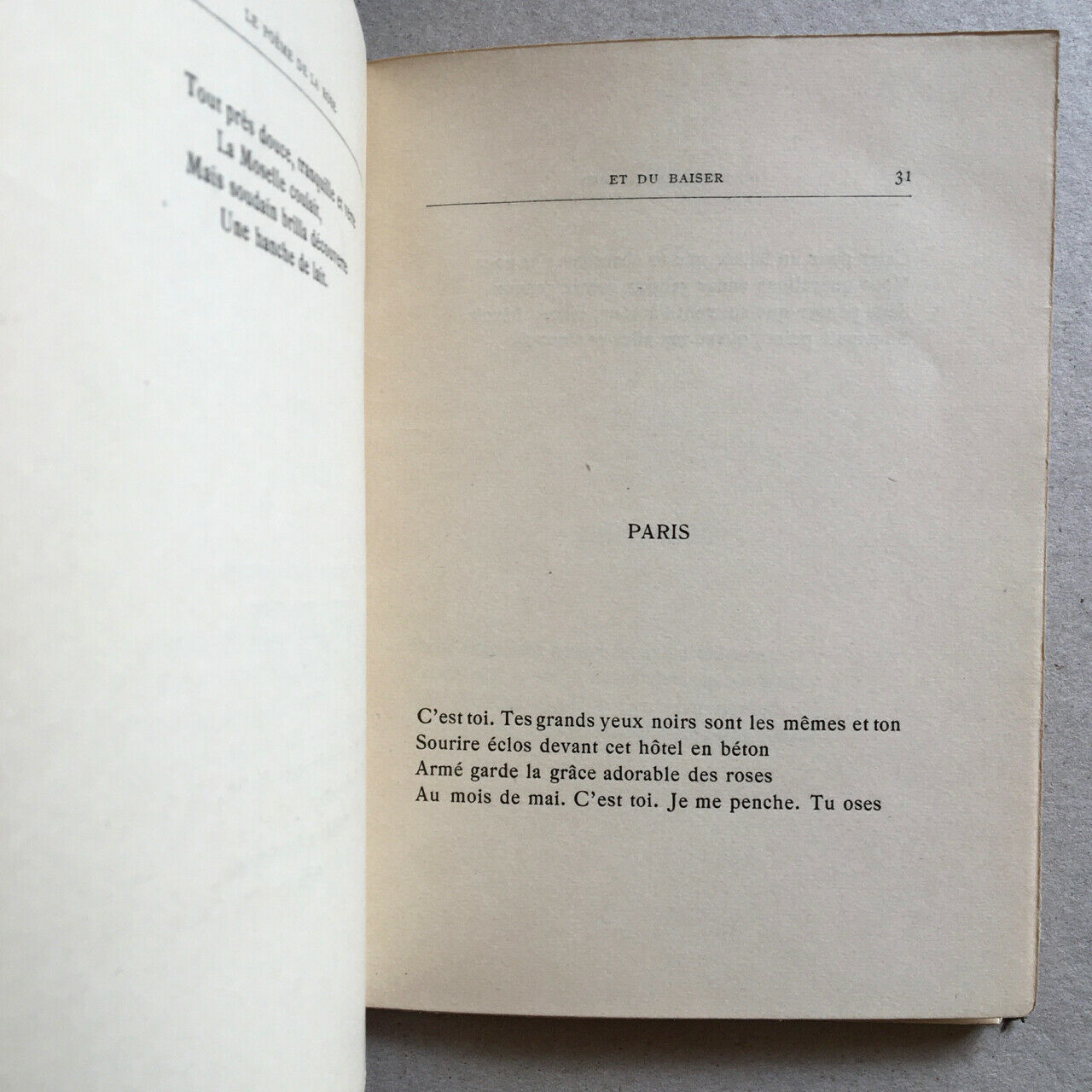 Philippe Chabaneix — Le Poème de la rose et du baiser — É.O.n° — Le Divan — 1923