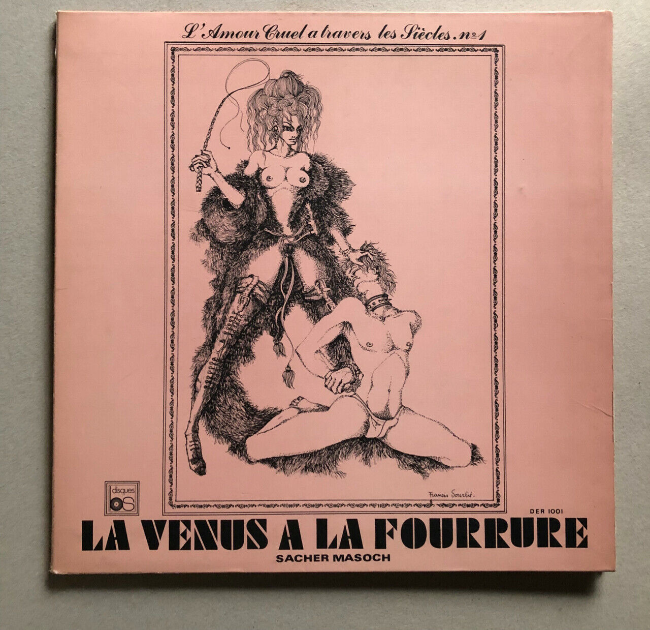 L'amour cruel à travers les siècles — La Vénus à la fourrure + 3 — 4 LPs  1970's