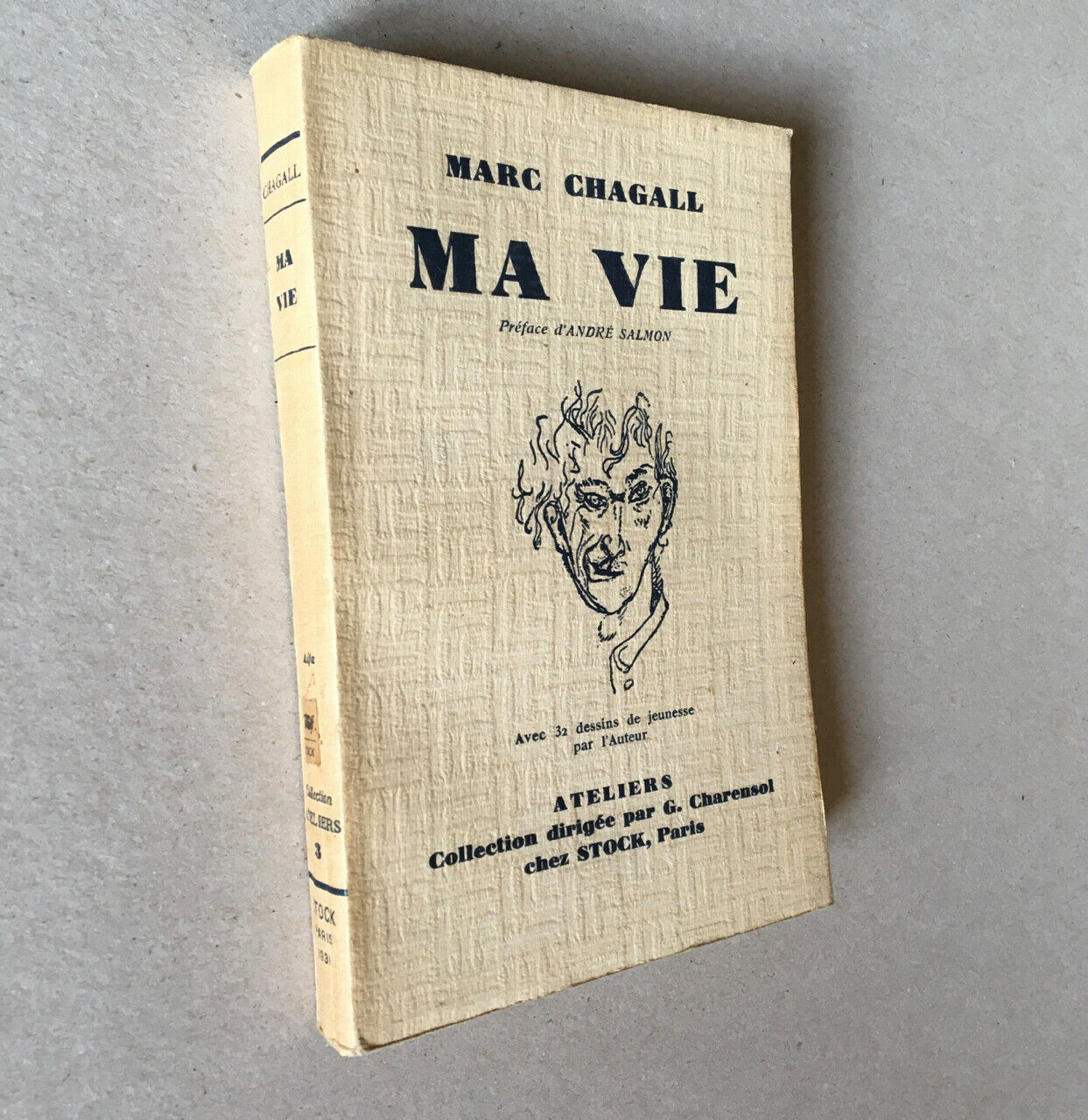 Marc Chagall — My life — 32 drawings — o.o. - ex. / alfa — Stock — Workshops — 1931