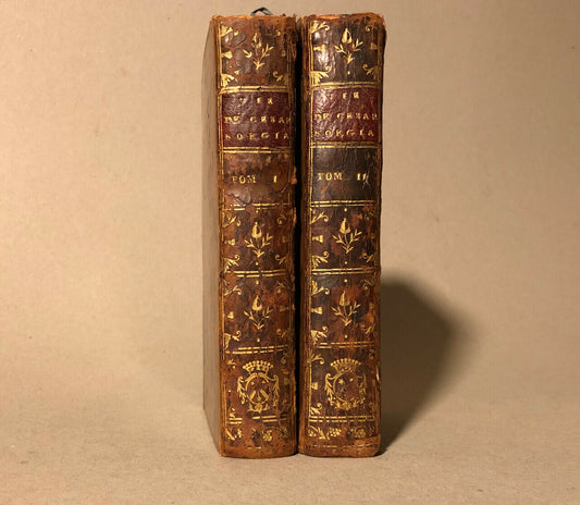 Gordon, Alexandre — La Vie du pape Alexandre VI et de son fils César Borgia — reliure aux armes — complet en 2 tomes  — Mortier — 1751