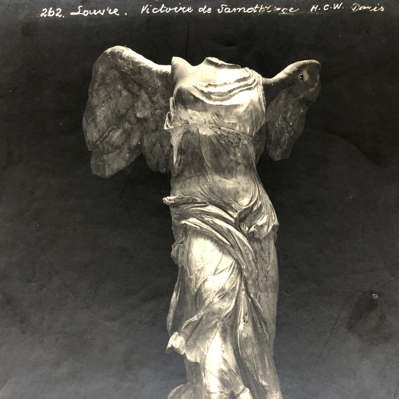 Victory of Samothrace — Louvre — HCW — Paris — 24 x 30 cm. — circa 1880.