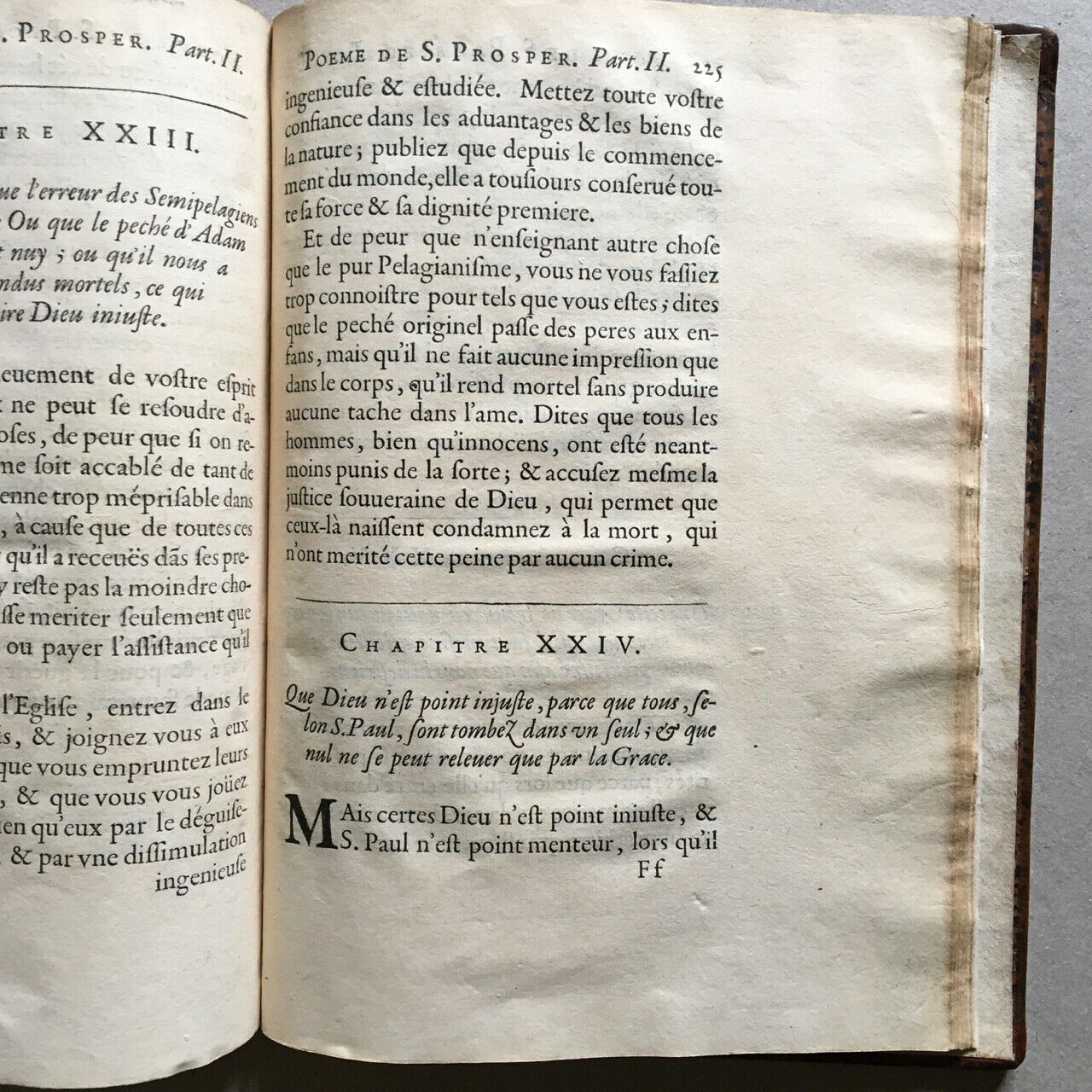 Lemaistre de Sacy — Poème de St Prosper contre les ingrats — Veuve Durand — 1647